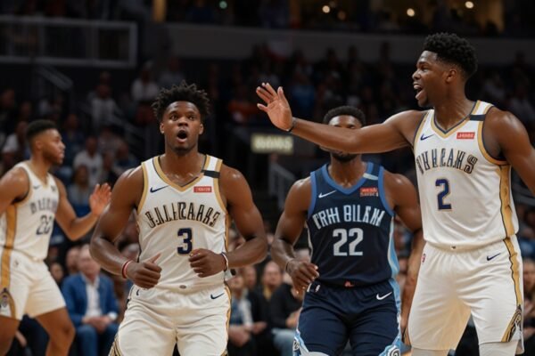 New Orleans Pelicans vs OKC Thunder Match Player Stats
