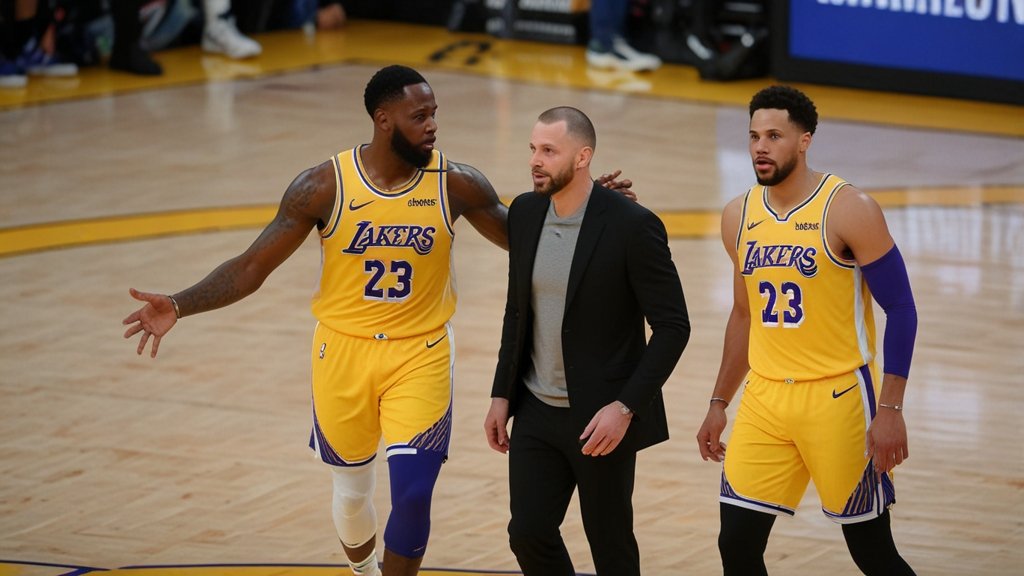 golden state warriors vs lakers match player stats