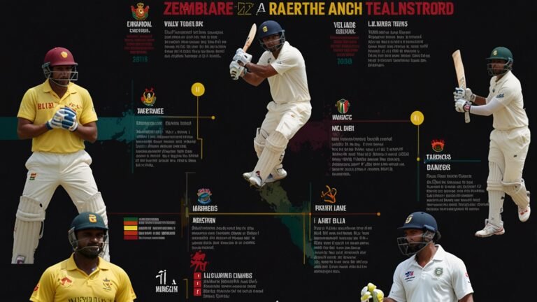 Zimbabwe National Cricket Team vs India National Cricket Team Timeline